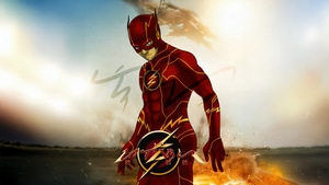 Flash, Superheroes, Artwork, Digital Art, Art, Artstation, 4K wallpaper