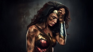 Wonder Woman, Superheroes, Artwork, Digital Art, Ai, Deviantart, 4K wallpaper