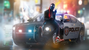 Spiderman, Miles Morales, Superheroes, Artwork, Digital Art, Ai, 4K wallpaper