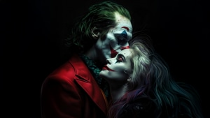 Joker, Harley Quinn, Superheroes, Artwork, Digital Art, Ai, 4K wallpaper