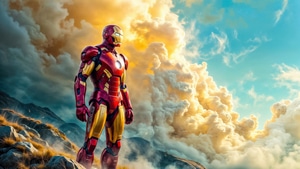 Iron Man, Superheroes, Artist, Artwork, Art, Digital Art, Ai, Deviantart, 4K wallpaper