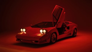 Lamborghini Countach, Lamborghini, Cars, 4K wallpaper