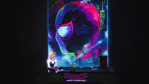Spiderman, Miles Morales, Gwen Stacy, Spider Man Across The Spider Verse, Digital Art, Superheroes, Artwork, 4K wallpaper