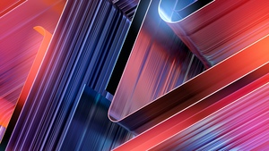 Modern, 3D Render, Abstract art, Neon, Geographic, Dynamic, Futuristic, 4K wallpaper