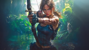 Tomb Raider, Lara Croft, Games, Xbox Games, Ps Games, Pc Games, Artist, Artwork, Digital Art, Fantasy Girls, Ai, Video Games, 4K wallpaper