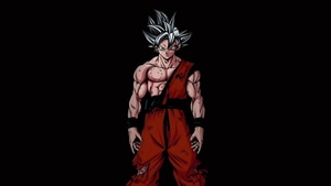 Goku, Dragon Ball, Anime, Artwork, Digital Art, Artist, Dark, Ai, , 4K wallpaper