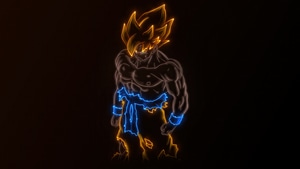 Goku, Dragon Ball, Anime, Artwork, Digital Art, Artist, Dark, Deviantart, 4K wallpaper