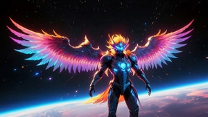 Angel, Scifi, Wings, Artist, Artwork, Art, Digital Art, Deviantart, 4K wallpaper