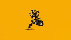 Bumblebee, Movies, Art, Digital Art, Artwork, Minimalism, 4K wallpaper