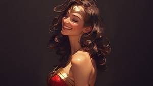 Wonder Woman, Superheroes, Artwork, Digital Art, Art, Ai, 4K wallpaper