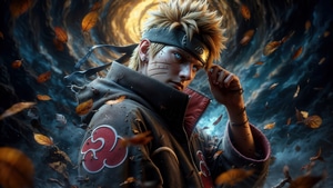 Naruto, Anime, Artwork, Art, Digital Art, Ai, Artist, 4K wallpaper