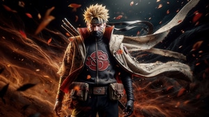 Naruto, Anime, Artwork, Art, Digital Art, Ai, Artist, 4K wallpaper