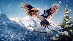 Zazu, Mufasa The Lion King, Movies, 2024 Movies, Animated Movies, Disney, The Lion King, 4K wallpaper