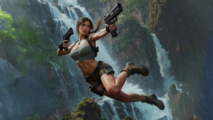 Tomb Raider, Lara Croft, Artwork, Ai, Digital Art, Games, Video Games, 4K wallpaper