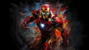 Iron Man, Superheroes, Artwork, Digital Art, Ai, Deviantart, 4K wallpaper