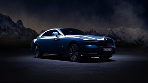 Rolls-Royce Spectre, Night, 4K wallpaper