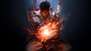 Ryu, Street Fighter 6, Street Fighter, Ps5 Games, Ps4 Games, Xbox Games, 2024 Games, Games, Artwork, Art, Digital Art, Ai, Video Games, Deviantart, 4K wallpaper