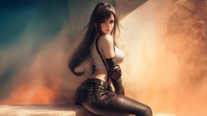 Tifa Lockhart, Final Fantasy, Games, Artist, Artwork, Digital Art, Ai, Video Games, Deviantart, 4K wallpaper