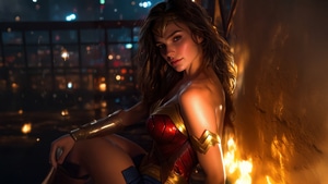 Wonder Woman, Superheroes, Artwork, Digital Art, Ai, , 4K wallpaper