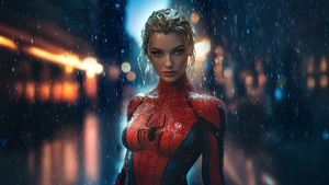 Spider Woman, Superheroes, Artwork, Digital Art, Ai, , 4K wallpaper
