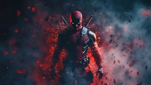 Deadpool, Superheroes, Artwork, Art, Digital Art, Ai, Deviantart, 4K wallpaper