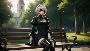 Nier Automata, 2017 Games, Games, Artist, Artwork, Digital Art, Video Games, 4K wallpaper