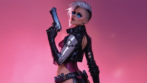 Artist, Artwork, Art, Digital Art, Ai, Cyberpunk, 4K wallpaper