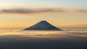 Mount Fuji, Mountains, Nature, Japan, World, Sky, 4K wallpaper