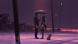 Love, Couple, Street, Lights, Artist, Artwork, Digital Art, Artstation, 4K wallpaper