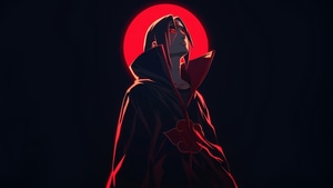 Itachi Uchiha, Anime, Artwork, Digital Art, Art, Artist, Dark, 4K wallpaper