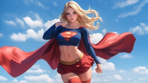 Supergirl, Superheroes, Artwork, Digital Art, Ai, Deviantart, 4K wallpaper