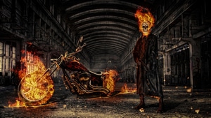 Ghost Rider, Superheroes, Artwork, Digital Art, Deviantart, 4K wallpaper