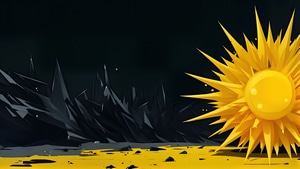 Abstract, Yellow, Artist, Artwork, Digital Art, Deviantart, 4K wallpaper