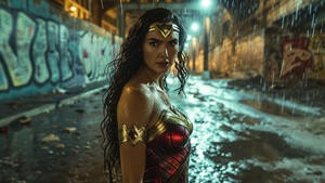 Wonder Woman, Superheroes, Artist, Artwork, Digital Art, Ai, Deviantart, 4K wallpaper