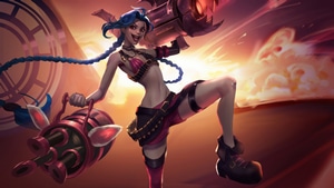 Jinx League Of Legends, League Of Legends, Games, Artist, Artwork, Digital Art, Video Games, 4K wallpaper