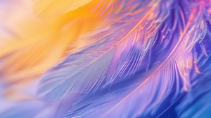 Feathers, Purple aesthetic, 4K wallpaper