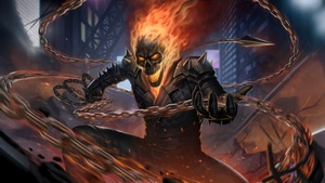 Ghost Rider, Superheroes, Artwork, Digital Art, Artstation, 4K wallpaper