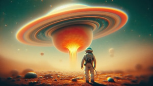 Astronaut, Artist, Artwork, Digital Art, Deviantart, 4K wallpaper