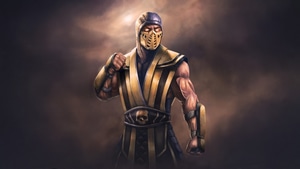 Scorpion, Mortal Kombat, Games, Artwork, Artist, Digital Art, Video Games, 4K wallpaper