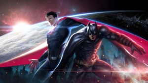 Batman, Superman, Superheroes, Artwork, Digital Art, Pixiv, 4K wallpaper
