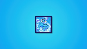 Vaporeon, Pokemon, Anime, Minimalism, Minimalist, Artist, Artwork, Digital Art, 4K wallpaper