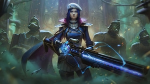 Caitlyn League Of Legends, Arcane, League Of Legends, Tv Shows, Artist, Artwork, Digital Art, 4K wallpaper
