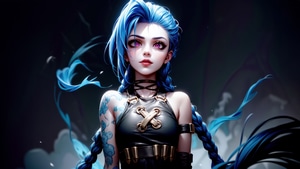 Arcane, Netflix, Jinx League Of Legends, Tv Shows, League Of Legends, 4K wallpaper