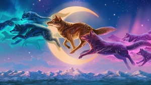 Fox, Colorful, Artist, Artwork, Digital Art, Deviantart, 4K wallpaper