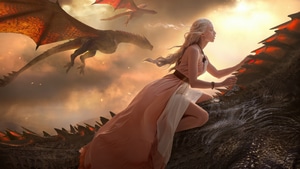 Daenerys Targaryen, Cosplay, Game Of Thrones, Tv Shows, Dragon, Artist, Artwork, Digital Art, Deviantart, 4K wallpaper