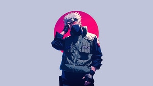 Kakashi Hatake, Artist, Artwork, Digital Art, Naruto, Anime, Ai, 4K wallpaper