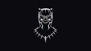 Black Panther, Superheroes, Artwork, Digital Art, Ai, Dark, 4K wallpaper