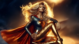 Supergirl, Superheroes, Artwork, Digital Art, Ai, Deviantart, 4K wallpaper