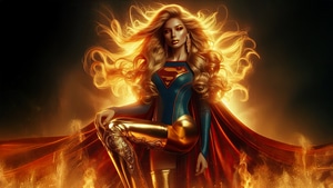 Supergirl, Superheroes, Artwork, Digital Art, Ai, Deviantart, 4K wallpaper