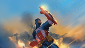 Captain America, Superheroes, Artwork, Digital Art, 4K wallpaper